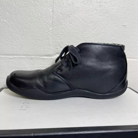 Kuru Aalto 100911 Chukka Boot Black Leather Lace up Men's Size 8 US/40.5 EU - Picture 5 of 10